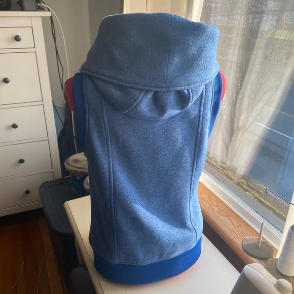 Burton Dryride blue hooded vest, women’s M - Picture 2 of 11